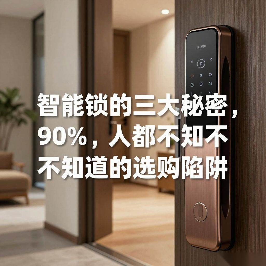 智能锁的三大秘密，90%的人都不知道的选购陷阱