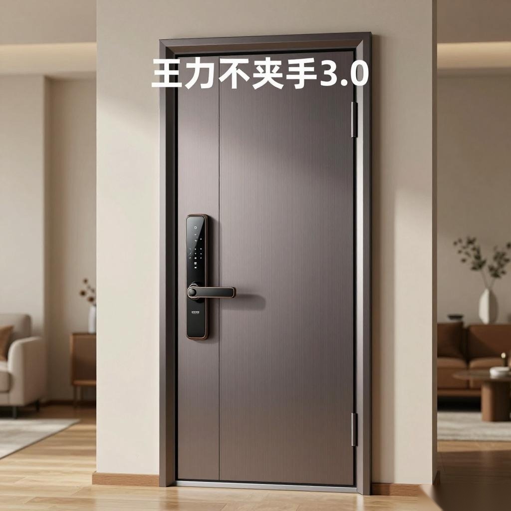 王力率先破局行业痛点:安全门智能锁“不夹手”新时代来临