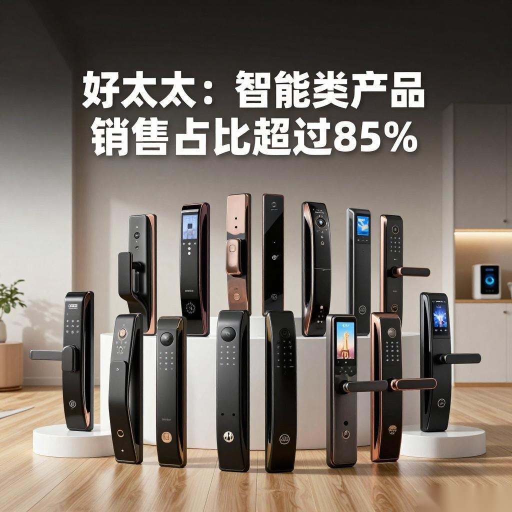 好太太：智能类产品销售占比超过85%，将加大智能锁产品推广力