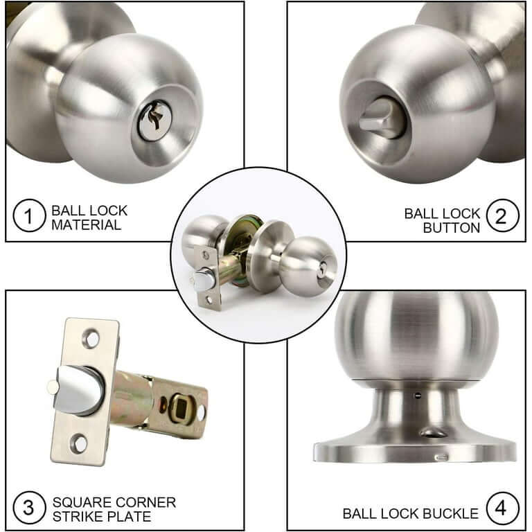 经典防撬钢制球形锁(图1)