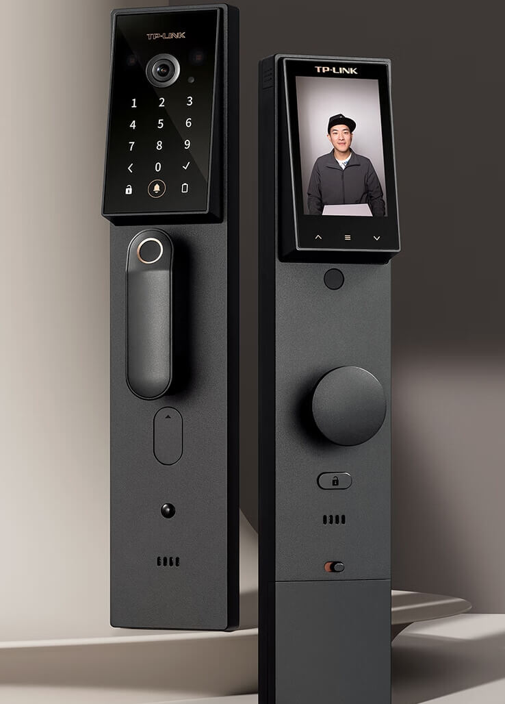 全自动猫眼指纹锁（型号：ZL-700 全能版）(图3)